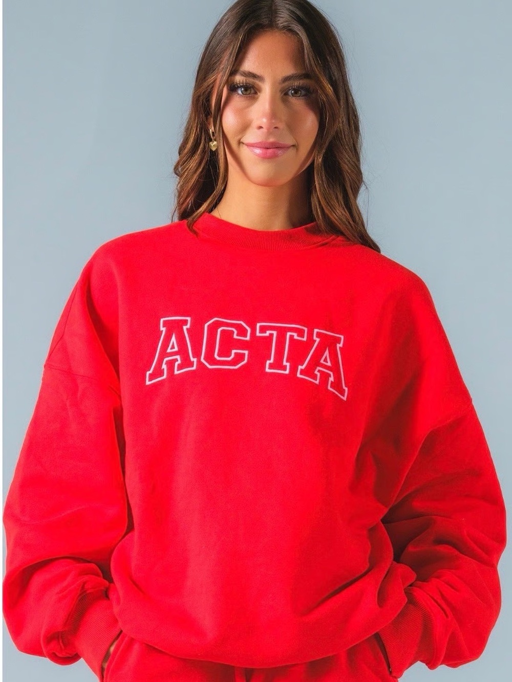 Acta x Halle Simons Collab Evo Crewneck